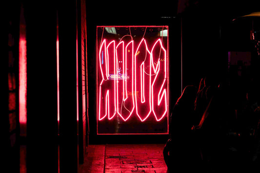 led nightclub sign