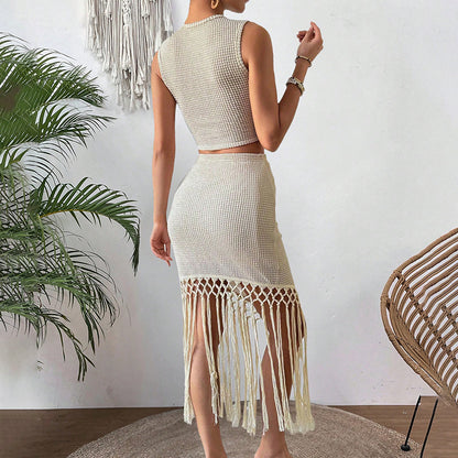 Two-Piece Crop Top Set