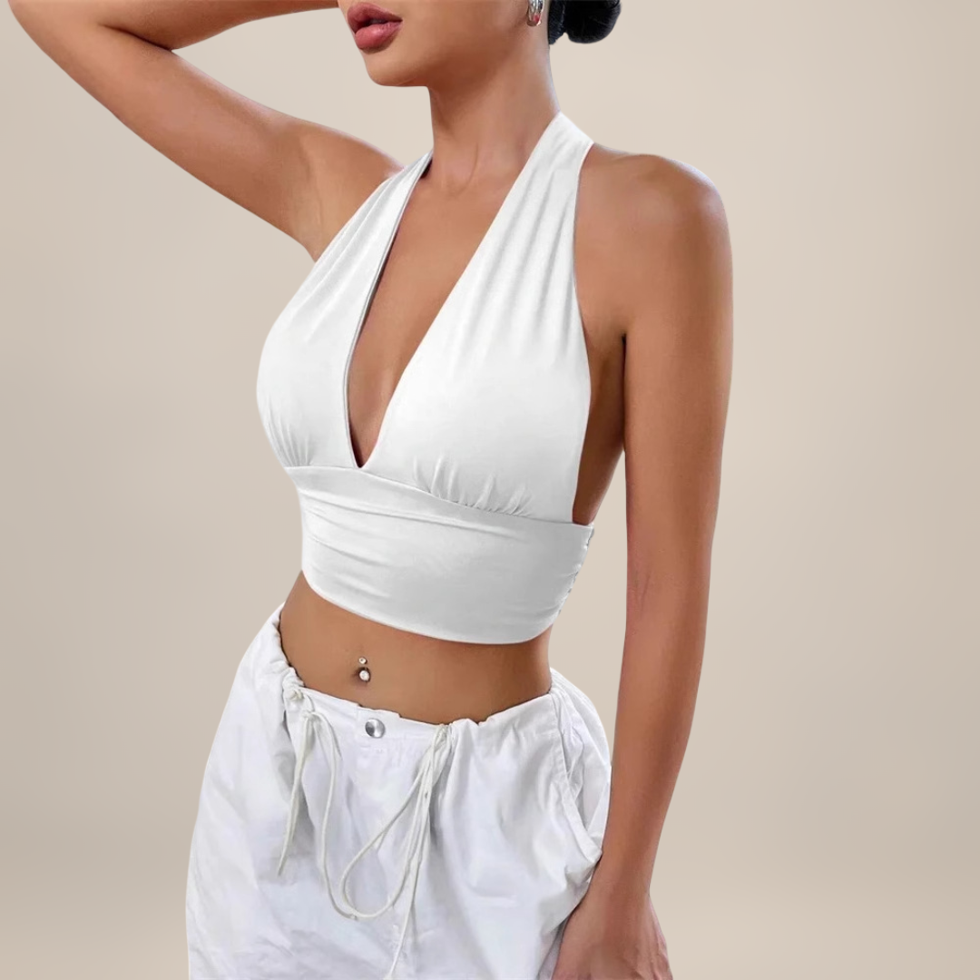 Night Glow Hollow-Out Top