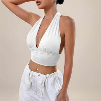 Night Glow Hollow-Out Top